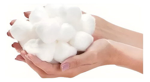 Algodão Hidrófilo Puro Bolas Bolinhas Macio Nathy 50g