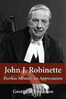 Libro John J. Robinette - George D. Finlayson