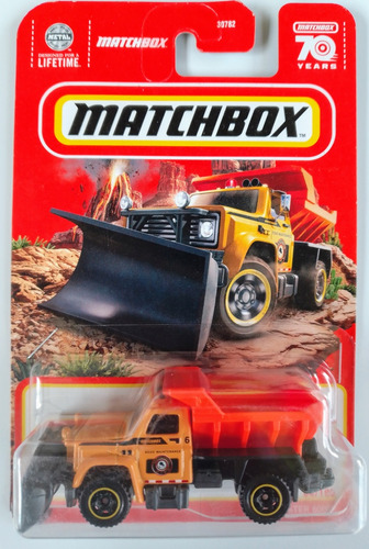 Matchbox Camión De Volteo Plow Máster 6000