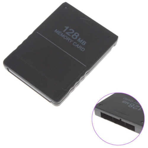 2 X 128mb De Memoria De La Tarjeta - Sony Playstation Ps2 (n