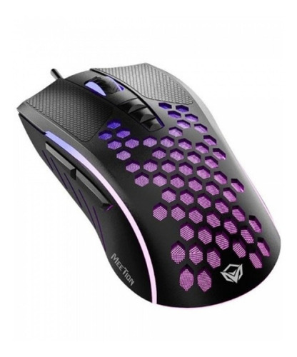 Mouse Gamer Meetion Mt-gm015 8 Botones 6400dpi Usb Rgb