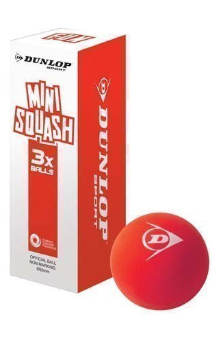 Fun   mini Pelota Squash Childrens Diviertan Raquetbol 3