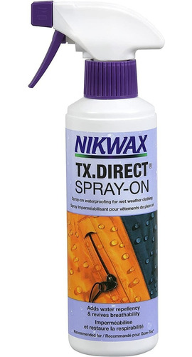 Impermeabilizante Directo En Spray Nikwax Tx.