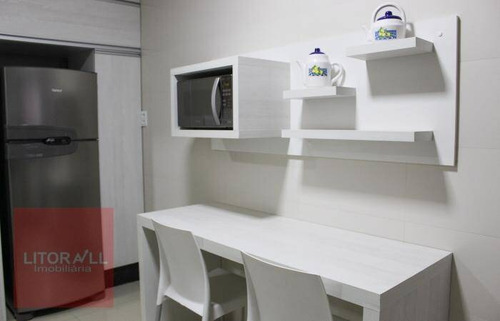 Imagem 8 de 17 de Apartamento Com 1 Dormitório À Venda, 55 M² Por R$ 220.000 - Aviação - Praia Grande/sp - Ap0297