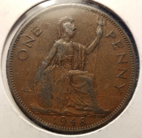 Moneda Extranjera, One Penny 1948