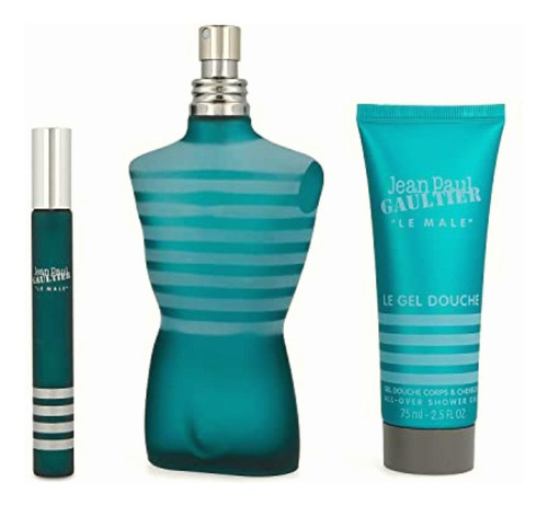 Jean Paul Gaultier Le Male For Men 3-piece Gift Set (4.2 Oz