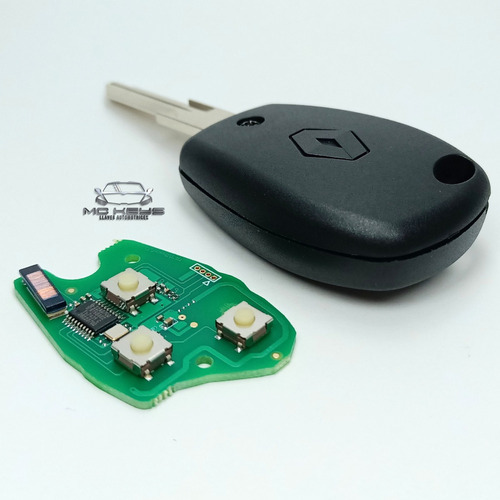 \ Para Llave Control Chip Renault Duster Aprio Sandero 2000
