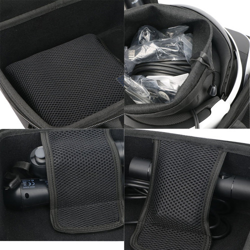 Funda Para Auriculares Ps4 Vr, Repuesto Duro Khanka