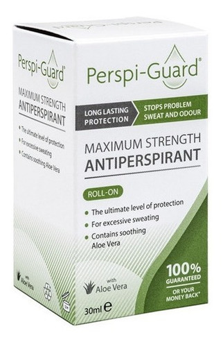 Antiperspirant  Perspi-guard. Sudor Excesivo Y Mal Olor.30ml