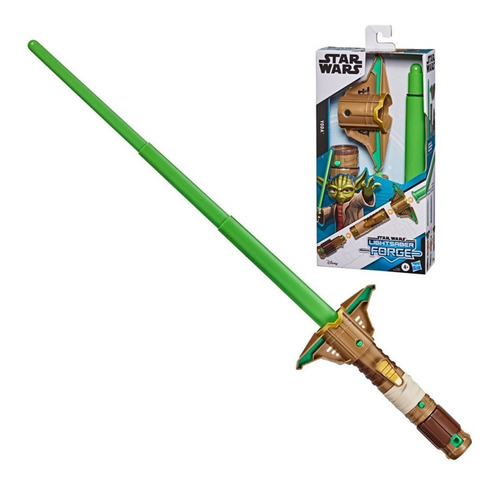Yoda Sable Luz Star Wars Lightsaber Forge Hasbro Extendable