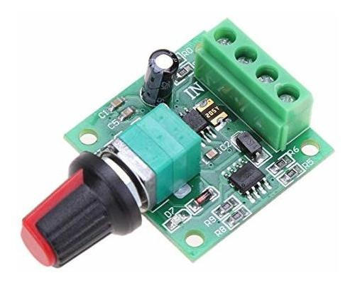 Pcs 5 Controlador Velocidad Motor Cc Bajo Voltaje Pwm Bk