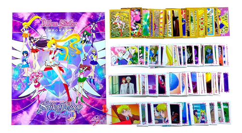 Album Sailor Moon Crystal Set Coleccion Completa De Figuras