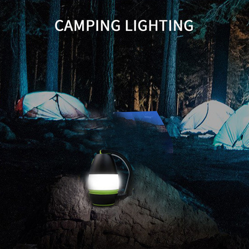 ! Lámpara De Acampada Multifuncional 3 En Uno For Exteriores