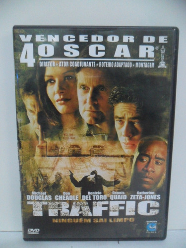 Dvd - Filme - Traffic Ninguém Sai Limpo - Vencedor 4 Oscar