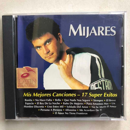 Mijares Cd Mis Mejores Canciones 17 Importado