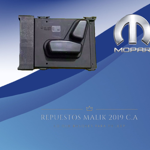 Control Asiento Delantero Izquierdo Grand Cherokee Wk /4g