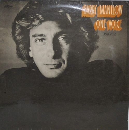 Barry Manilow  Una Voz - One Voice Lp Argentina 1980