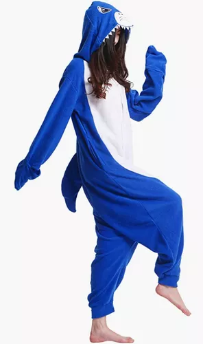 Pijama tiburón azul viral tiktok / Disfraz adultos / Unisex / Idea