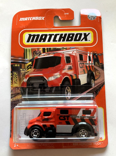 Vehículo A Escala Matchbox: Camión Blindado Mbx Armored 