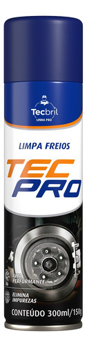 Tecbril Limpa Freios Aerossol - Und 300ml 150g