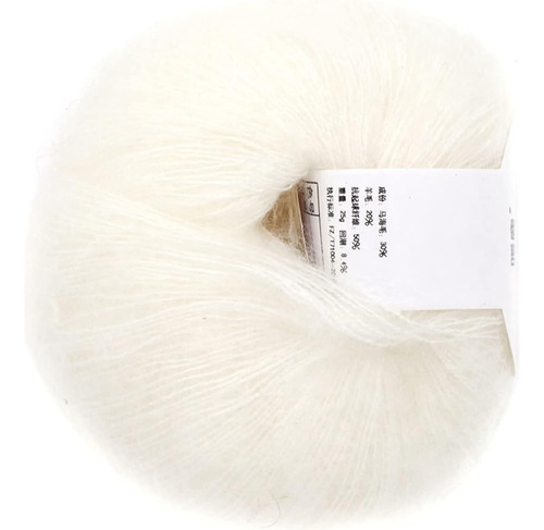Hilo De Mohair Kooingtech Para Tejer Bufandas Y Suéteres 26g