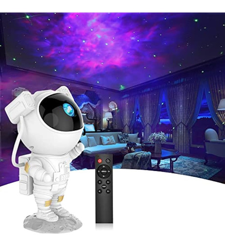 Astronaut Star Projector Night Light, Kids Galaxy Nebula Nig