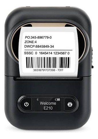 Impresora De Etiquetas Térmicas Portátil Bluetooth E210