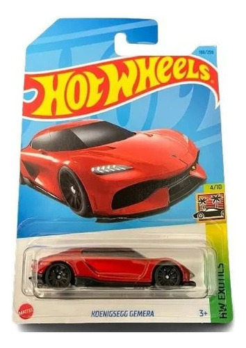 Koenisegg Gemera Rojo Hot Wheels Mattel