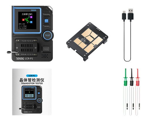 Testador De Capacitor Transistor Lcr-p1 Lcr Mos Pnp Meter