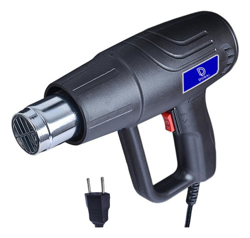 Soprador Térmico 2 Velocidades Heat Gun 2000w Dubai 110/127v Cor Preto 110v