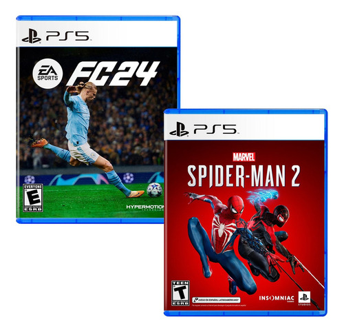 Ea Sports Fc 24 + Spider Man 2 Playstation 5