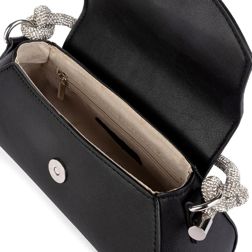 Bolsa Dakota Alça de Mão Preta com Brilhos DK137