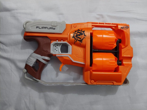 Pistola Nerf Zombie Strike Flipfury Arma Original Hasbro