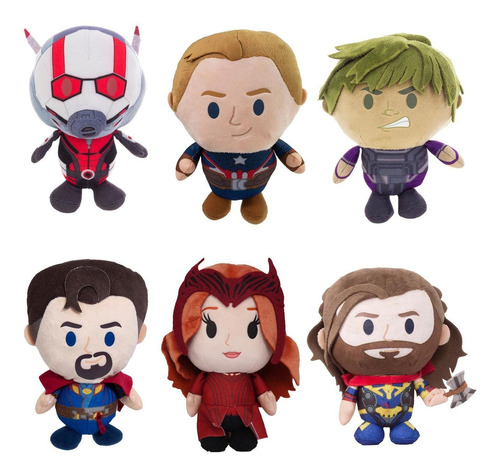 Peluches Marvel, Kit De 2 Piezas De 7 , Selección Sorpresa