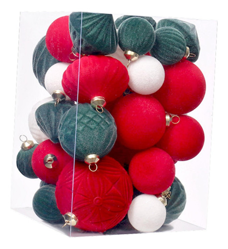 35 Bolas De Adornos Navideños Colgantes Para Fiestas,