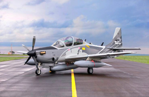 Miniatura Diecast 1/72, Avión Embraer A29 Super Tucano