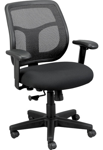 Silla Giratoria Eurotech Seating Apollo Con Respaldo Medio,