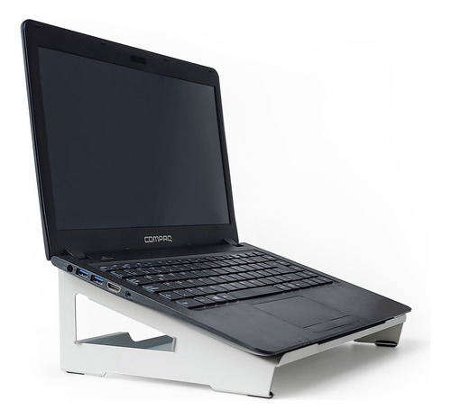 Soporte Notebook Con Canasto Levanta Laptop Diseño Muett