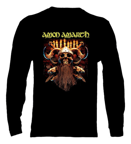 Polera Manga Larga Amon Amarth - Ver 05 - First Kill