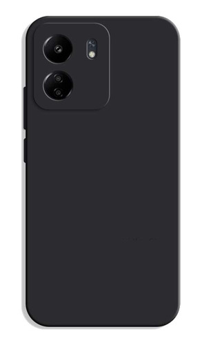 Funda Silicona Blanda Xiaomi Redmi 13c Color Negro