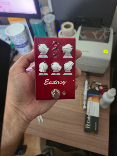 Pedal Bogner Ecstasy Red Mini Vermelho (Usado)