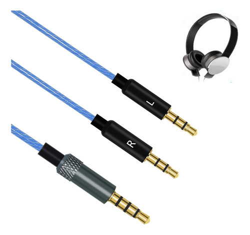 Cable Audio Para Auricular Sol Republic Master Tracks Hd V8