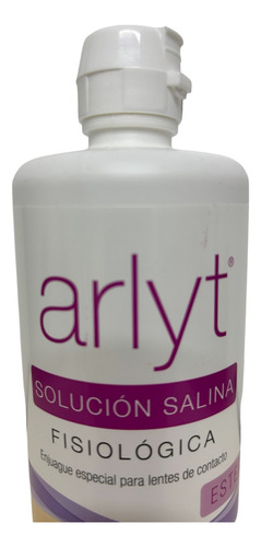 Arlyt Solución Salina Esteril 500 Ml Para Lentes