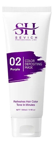  Tratamiento Matizador Cremoso 100ml Color Purpura Sevich