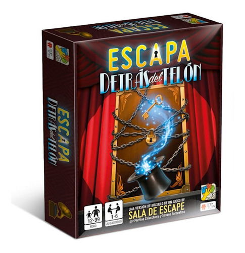 Juego De Mesa Escapa! Detrás Del Telón Original Top Toys