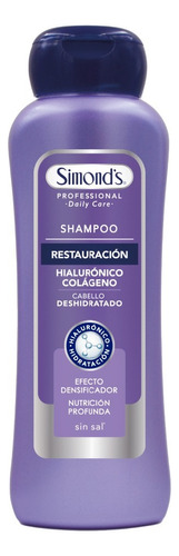 Simonds Shampoo Restauración Hialurónico Colágeno 410 Ml