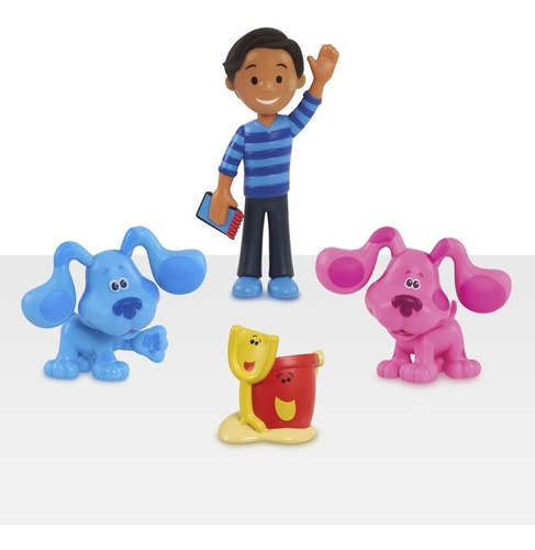 Imagen 5 de 5 de Set De Figuras Coleccionable Pistas De Blue