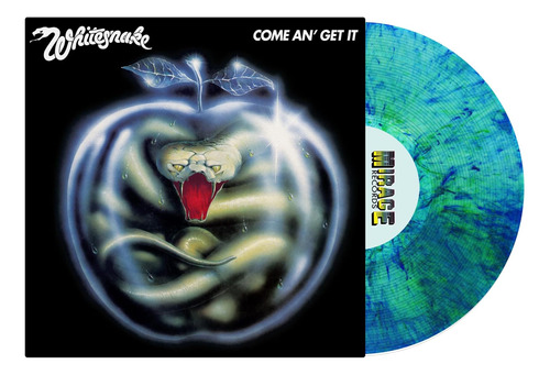 Vinilo: Come An Get It (transparente) Con Azul Metalizado Y