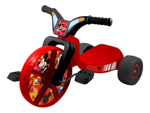 Triciclo Minnie /frozen /mickey /paw Junior Cruiser Sonido Color Mickey Mouse