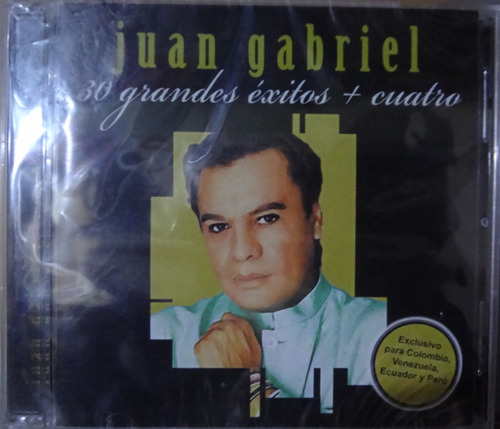 Juan Gabriel - 30 Grandes Exitos - 15$ - Cd - Sellado